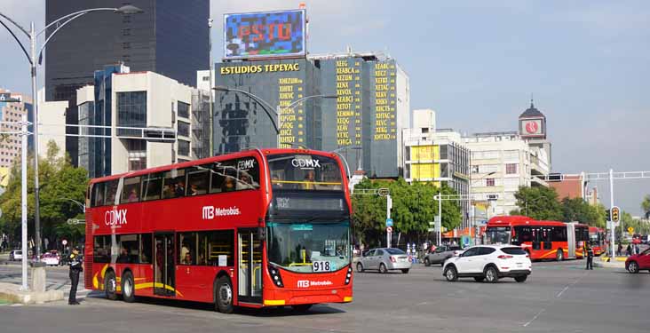 MB Metrobus ADL Enviro500MMC 918